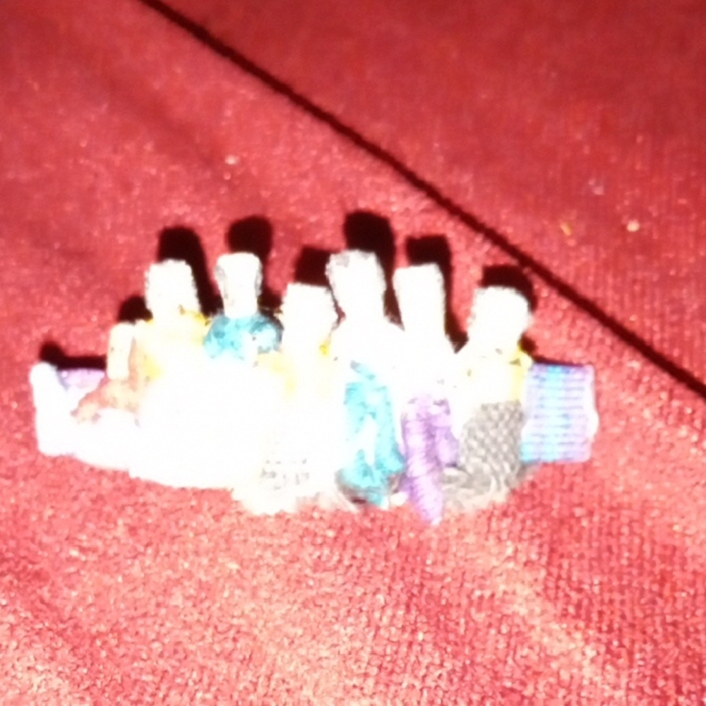 Multicolored Beaded Hair Accessory